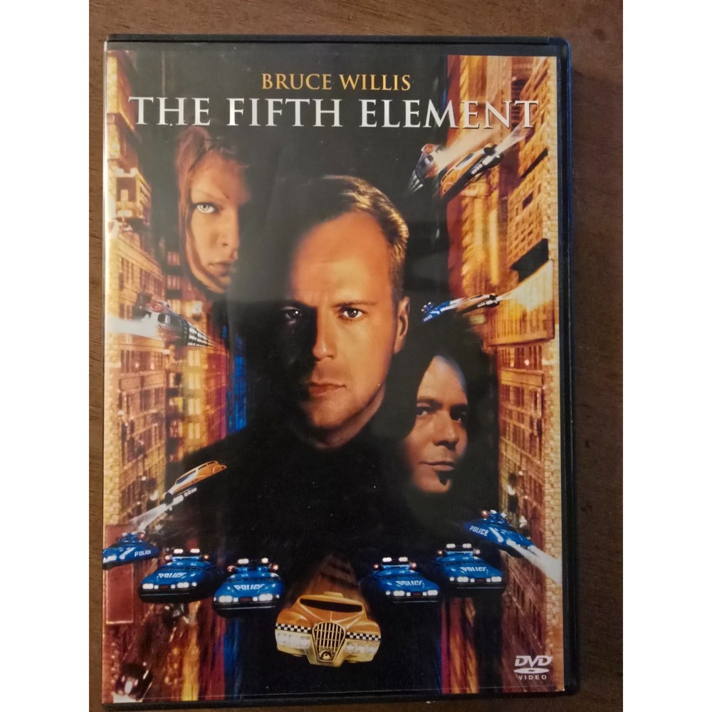 The Fifth Element (DVD, 1997), Bruce Willis, Good Condition